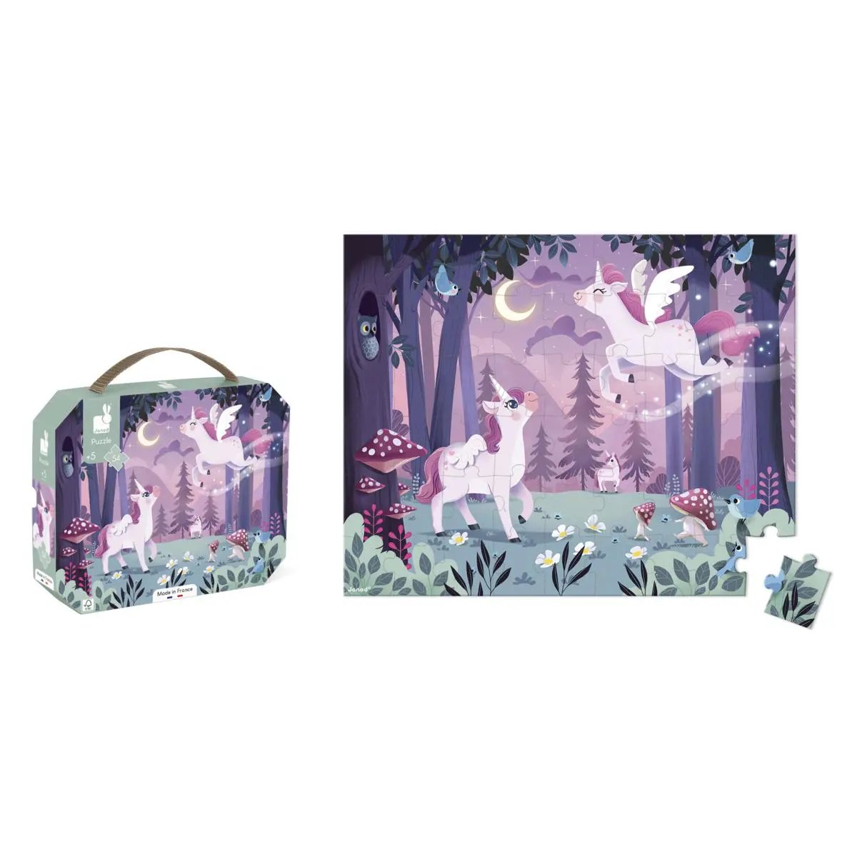 J02555 UNICORN PUZZLE - 54 PCS Janod