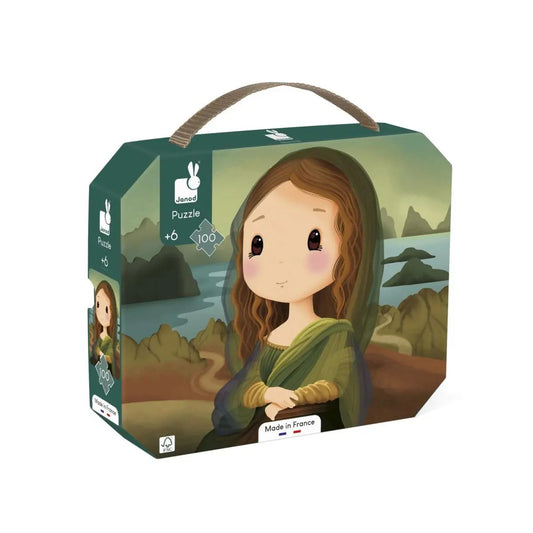 J02579 Puzzel 100 PZ Mona Lisa Janod