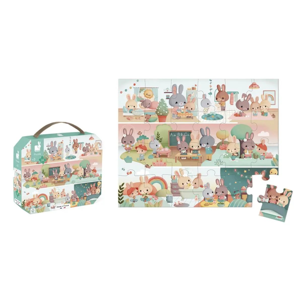 J02601 ONE DAY PUZZLE - 24 PCS Janod