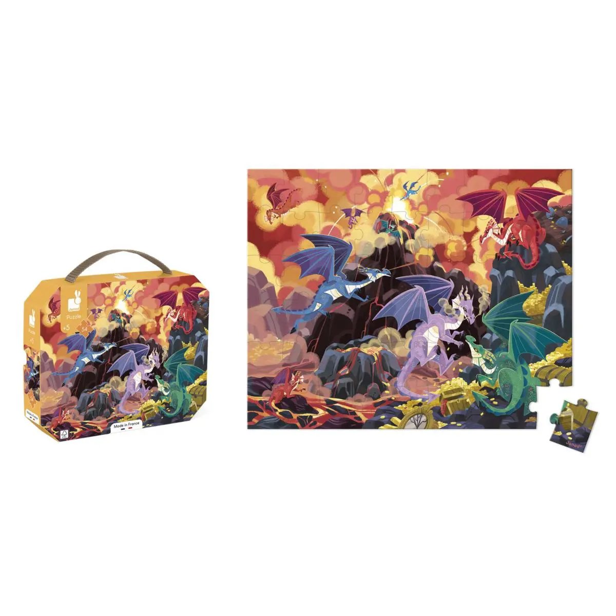 J02609 DRAGONLAND PUZZLE - 54 PCS Janod