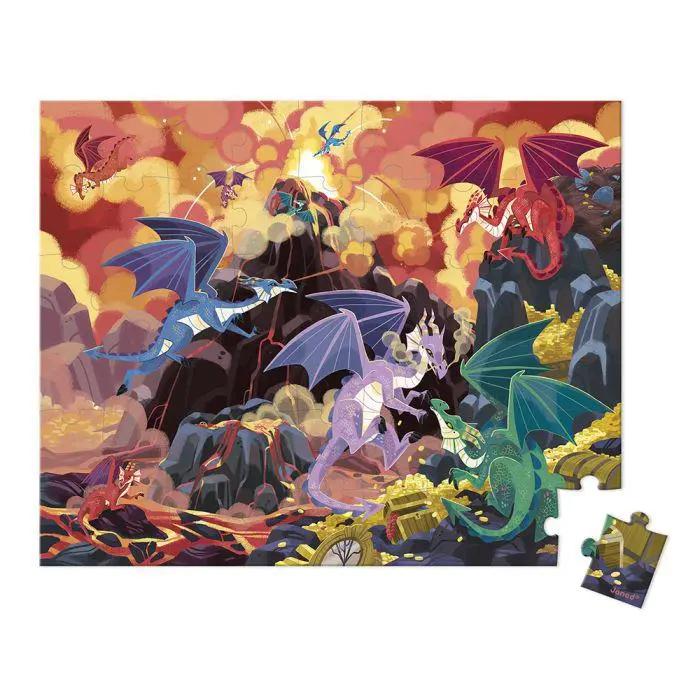 J02609 DRAGONLAND PUZZLE - 54 PCS Janod