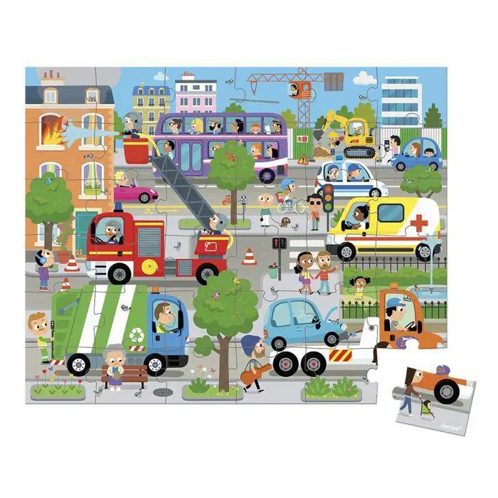 J02644 PUZZLE CITY - 36 PCS Janod