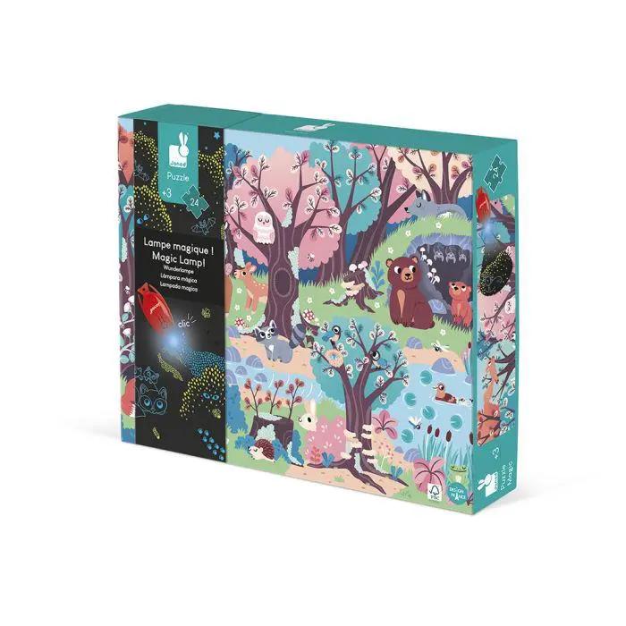 J02653 MAGIC FOREST PUZZLE 24 pc Janod