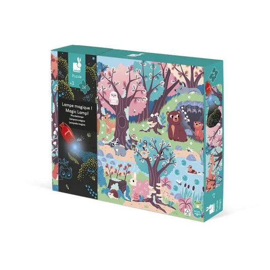 J02653 MAGIC FOREST PUZZLE 24 pc Janod