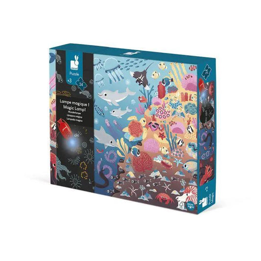 J02654 MAGIC OCEAN PUZZLE 24 pc Janod