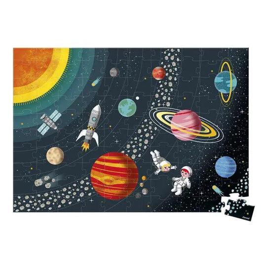 J02678 PUZZ EDU - SOLAR SYSTEM - 100 PCS Janod