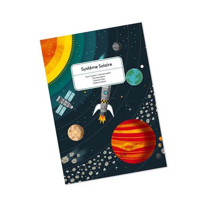 J02678 PUZZ EDU - SOLAR SYSTEM - 100 PCS Janod