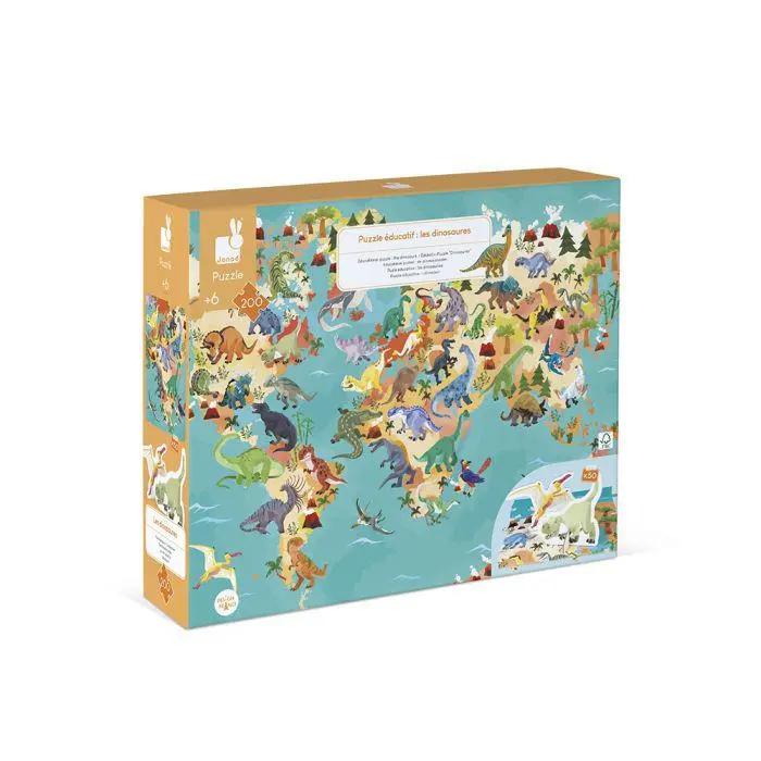 J02679 Puzzel 200 Dinosaurs Janod