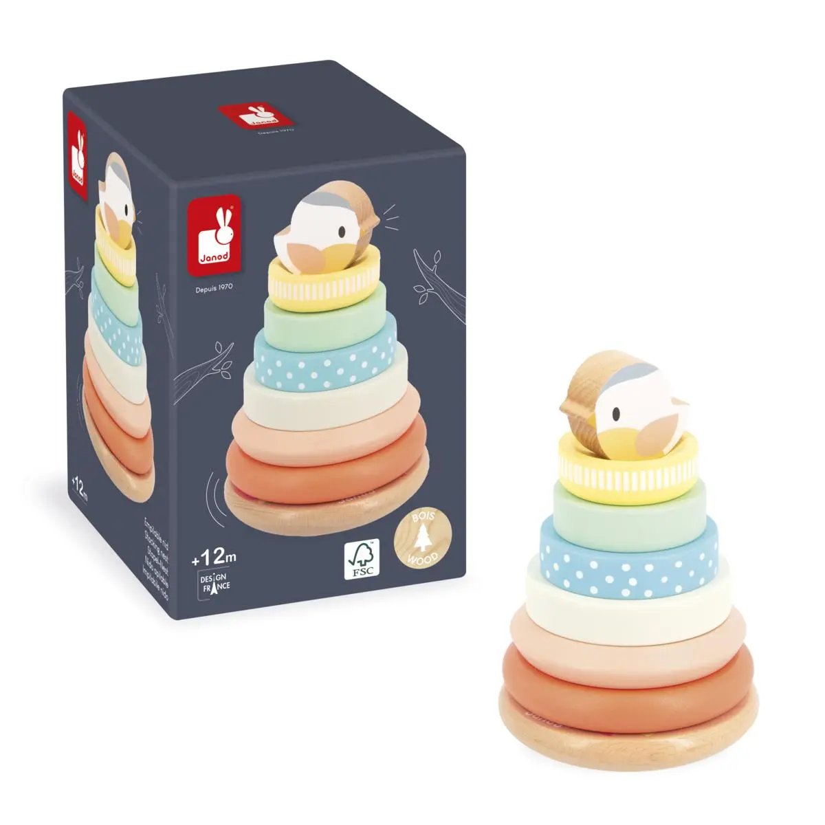 J05145 PURE - STACKABLE NEST Janod