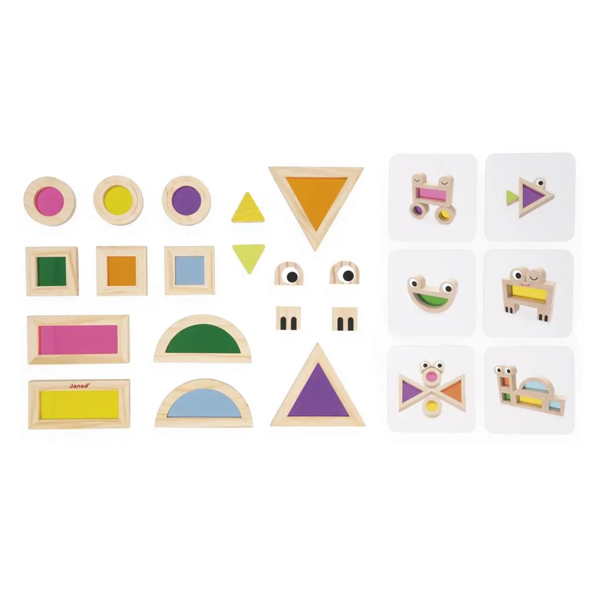 J05306 SENSORY - TRANSLUCENT BLOCKS Lilliputiens