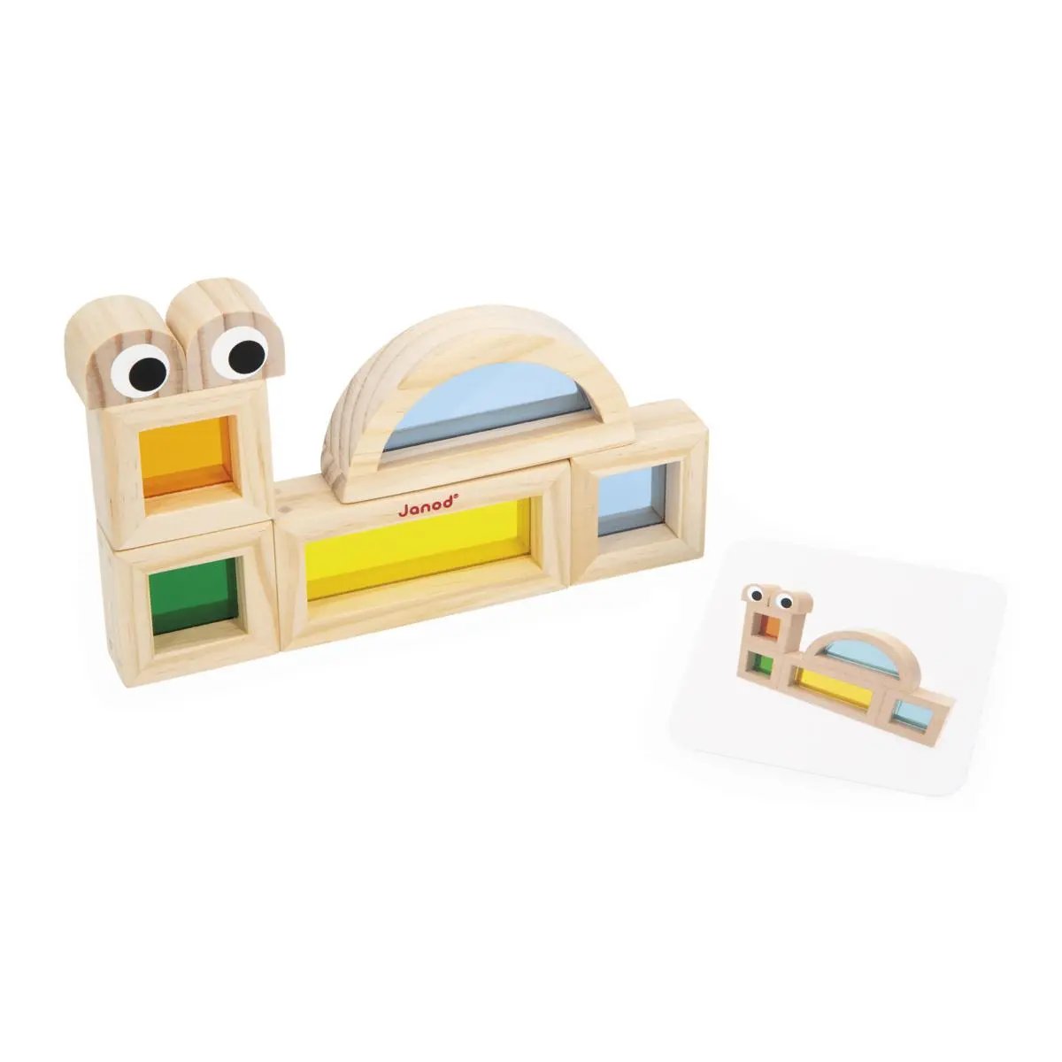 J05306 SENSORY - TRANSLUCENT BLOCKS Lilliputiens
