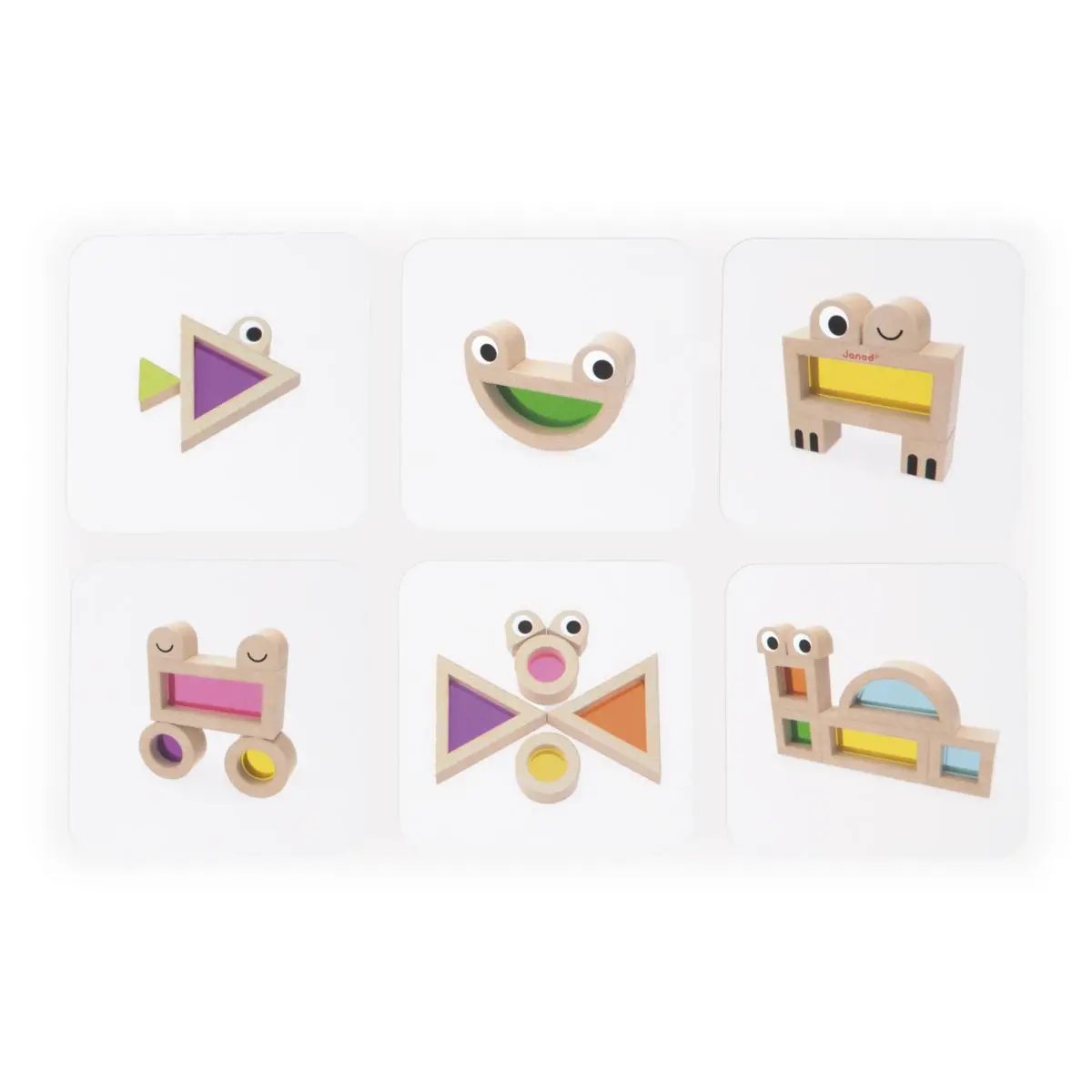 J05306 SENSORY - TRANSLUCENT BLOCKS Lilliputiens