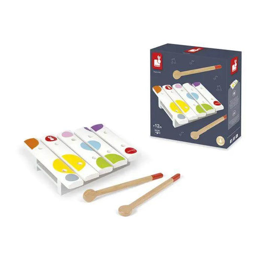 J07603 Confetti Mini Wooden Xylophone Janod