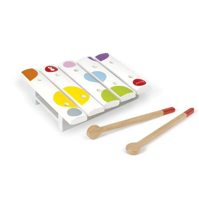 J07603 Confetti Mini Wooden Xylophone Janod