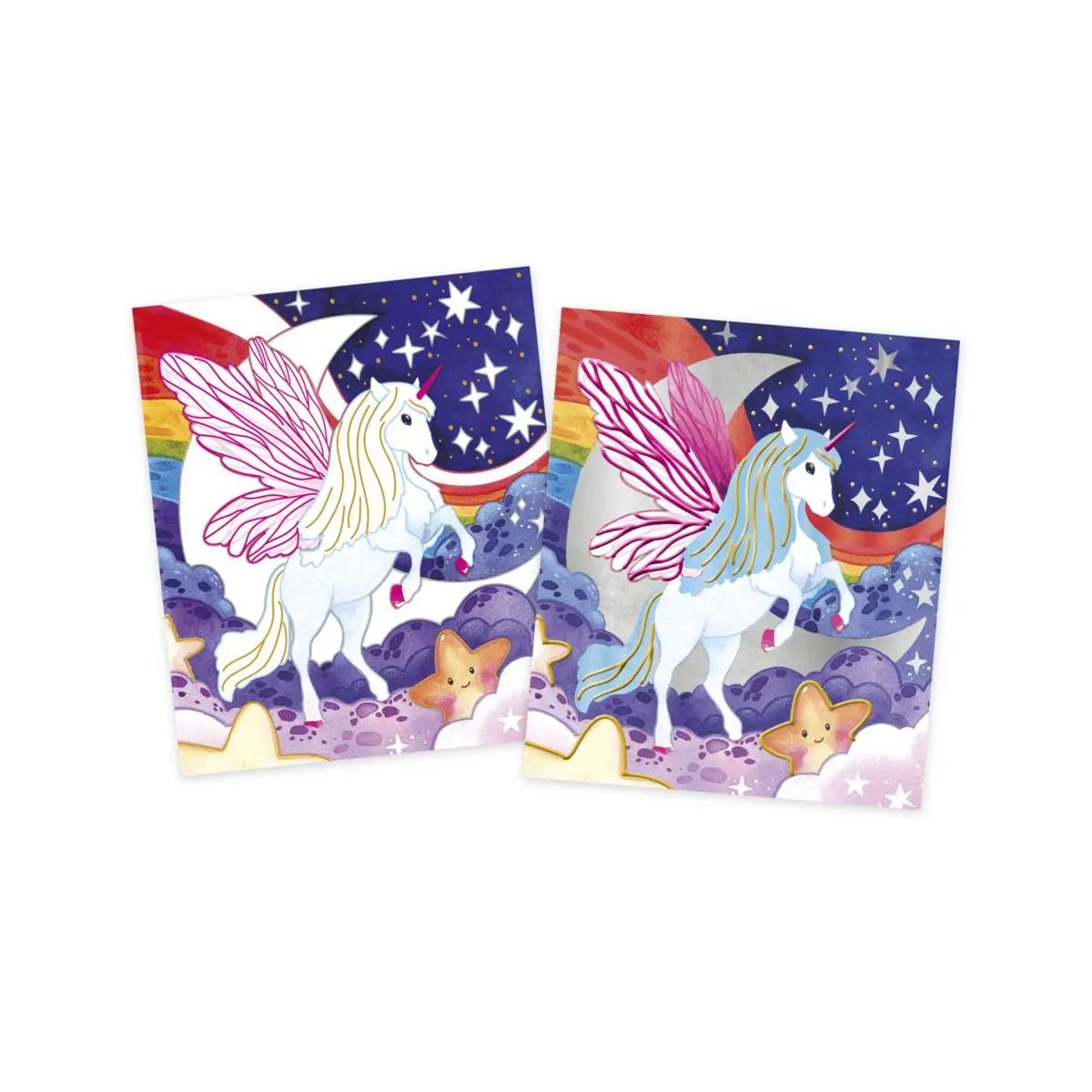 J07951  PEARLISH AND 3D UNICORN PAINTS Janod