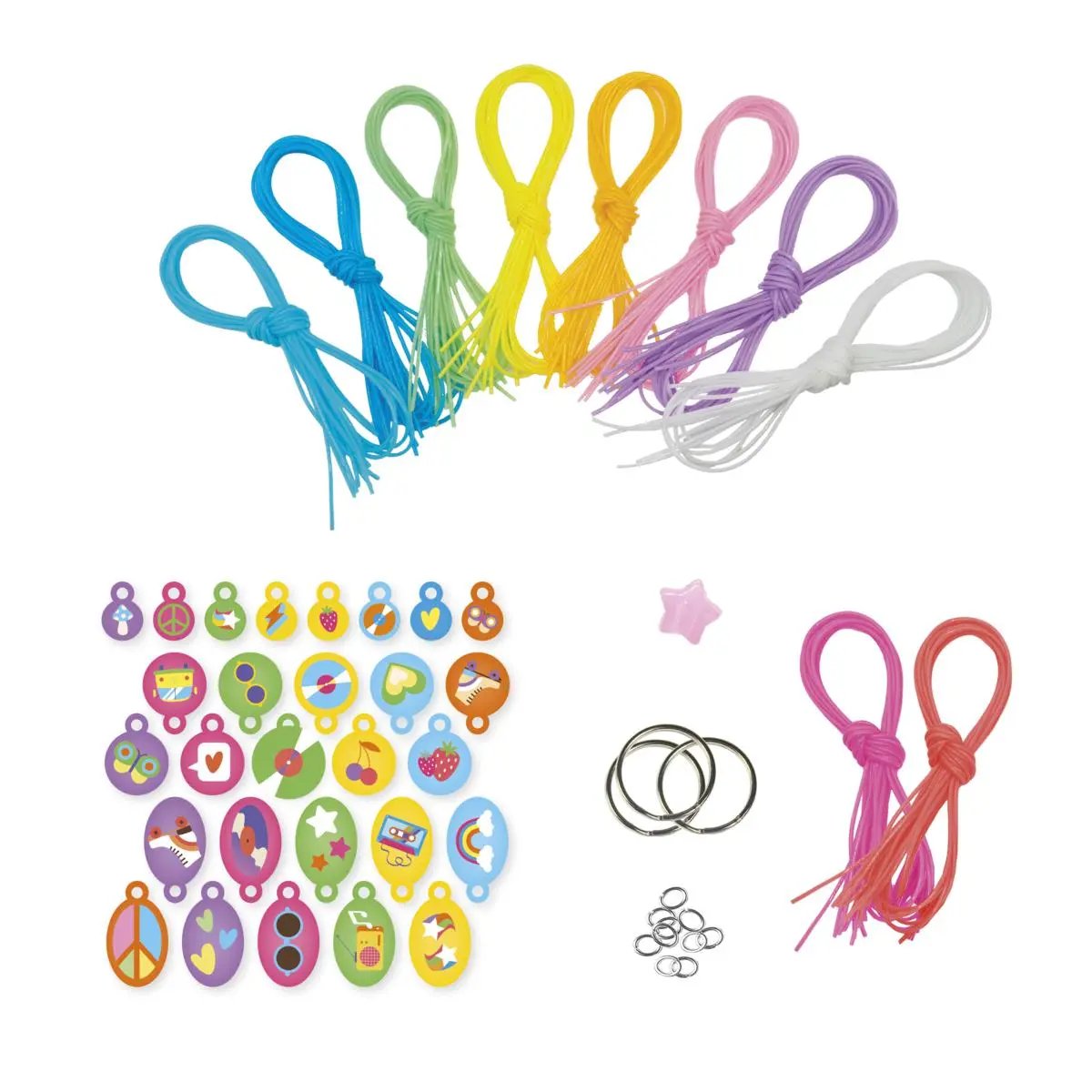 J09160  SCOUBIDOUS PEACE & LOVE - 50 COUNT Janod