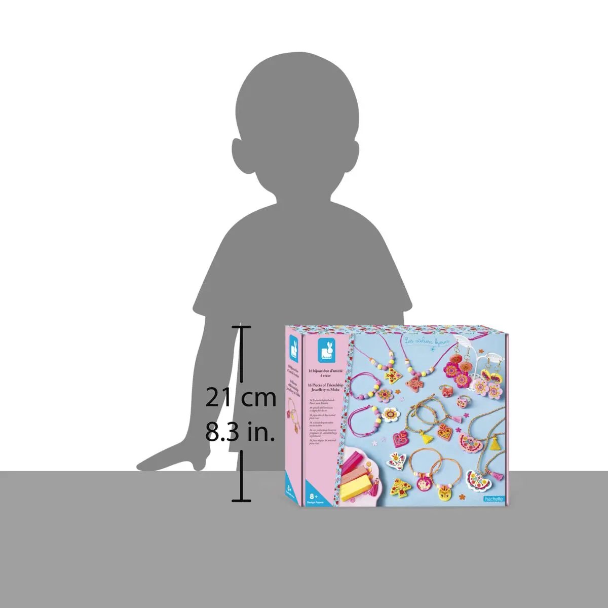 J09186  16 FRIENDSHIP DUO JEWELRY TO CREATE Janod