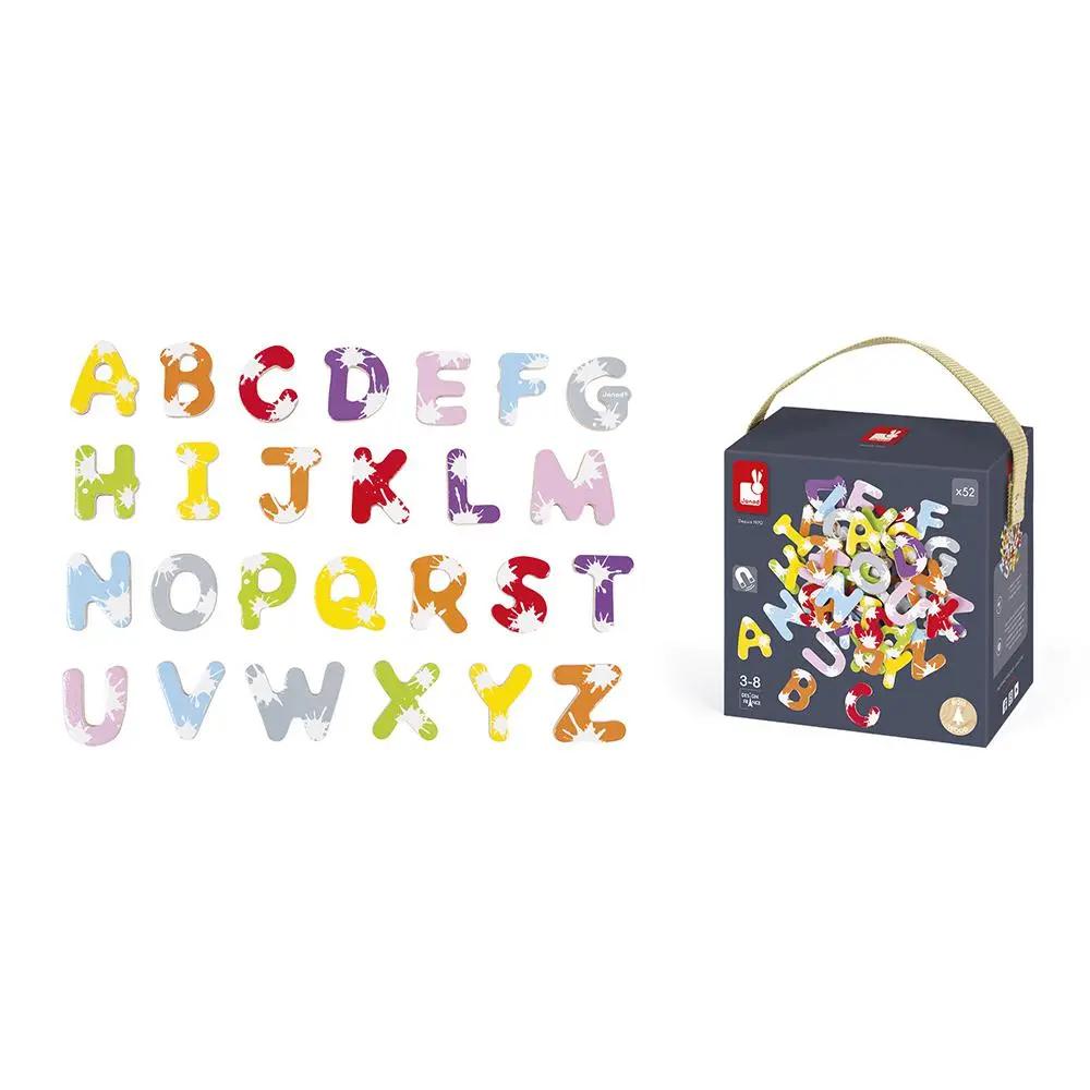J09612  SPLASH 52 MAGNETIC LETTERS CASE Janod