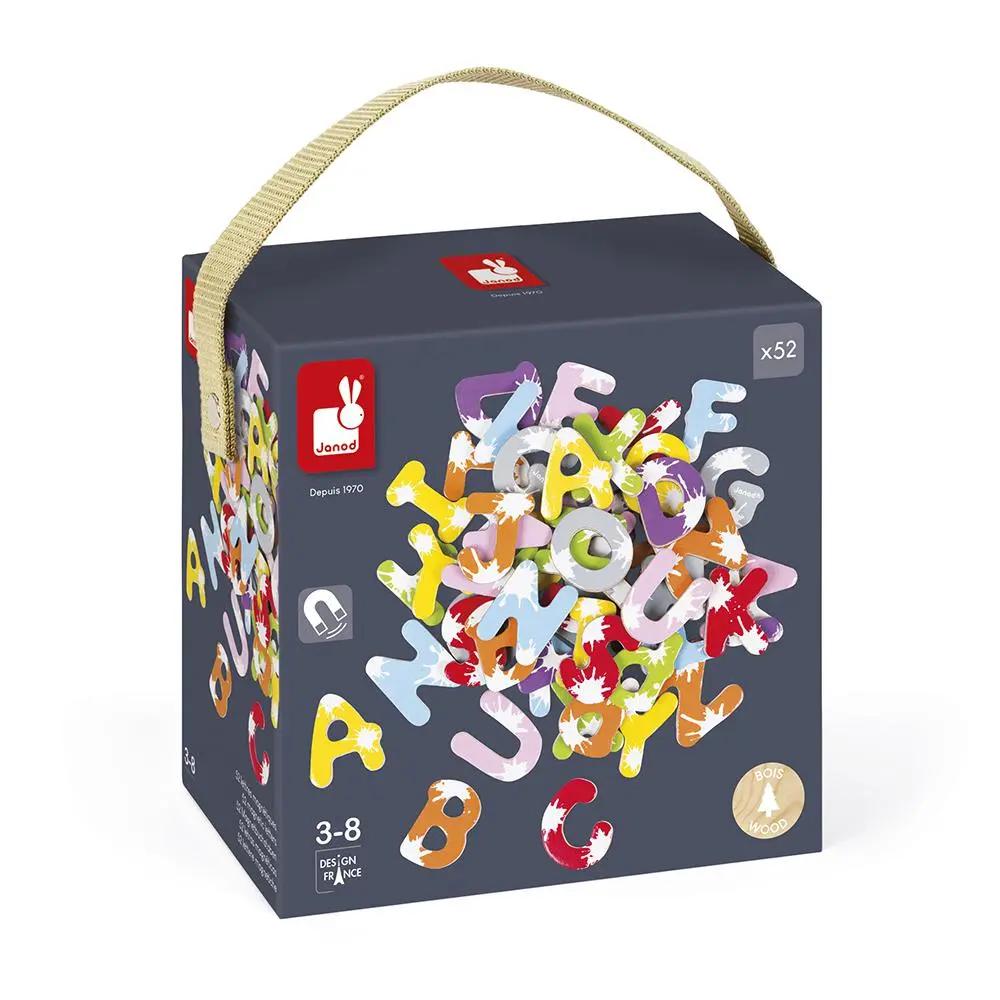 J09612  SPLASH 52 MAGNETIC LETTERS CASE Janod