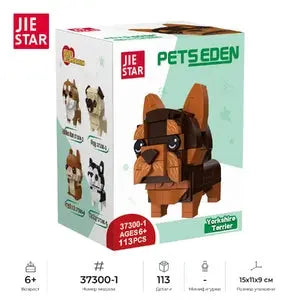 JIE STAR Pets Eden Construction Set: Yorkshire Terrier Jie Star