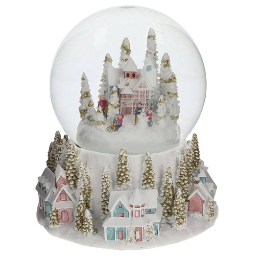 Joe Davies - Deluxe Snowglobe Village Pastel Joe Davies