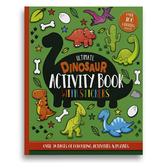 Joe Davies - New Dinosaur 25 Page 100 Sticker Activity Book Joe Davies