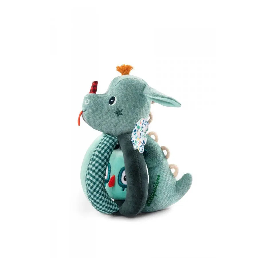 Joe the Dragon Rattle with Handles Lilliputiens