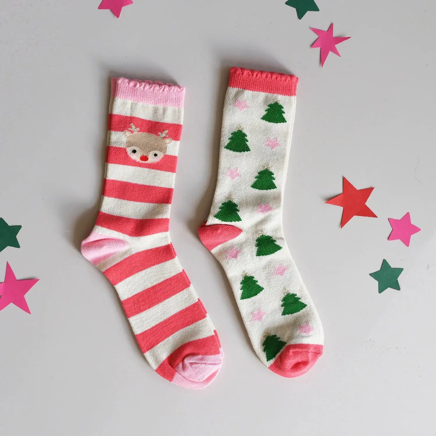 Jolly Christmas 2 Pack Socks Rockahula