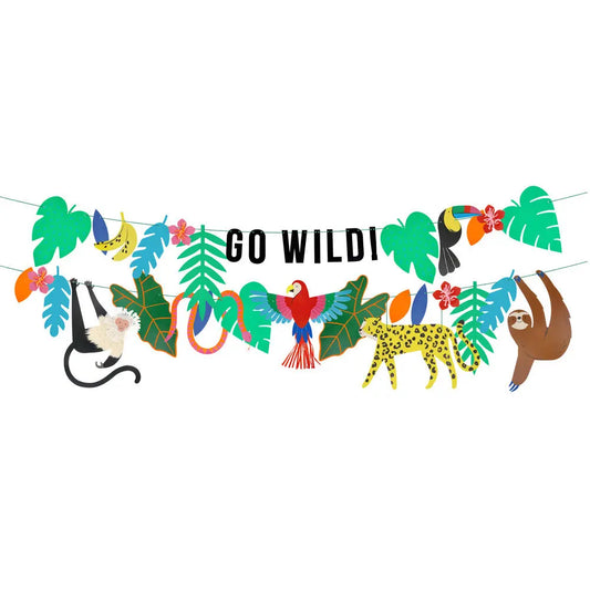 Jungle jamboree garland set Meri Meri