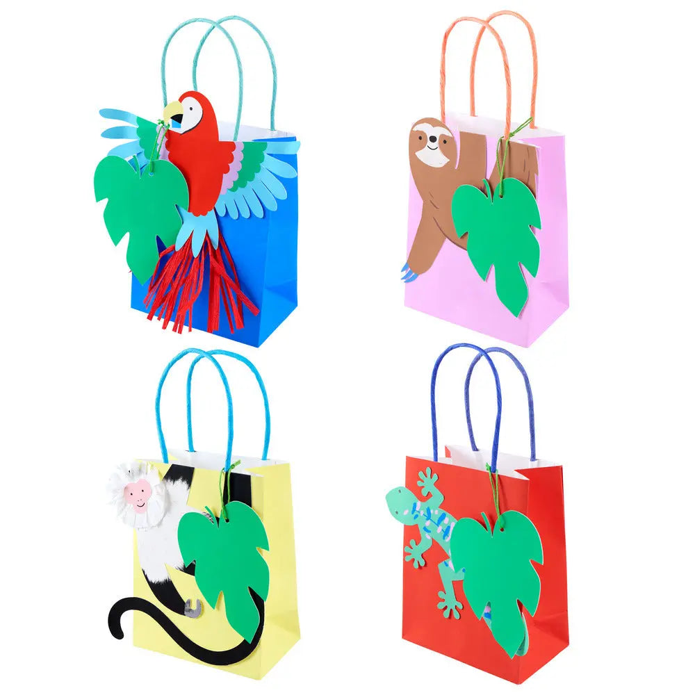 Jungle jamboree party bags Meri Meri