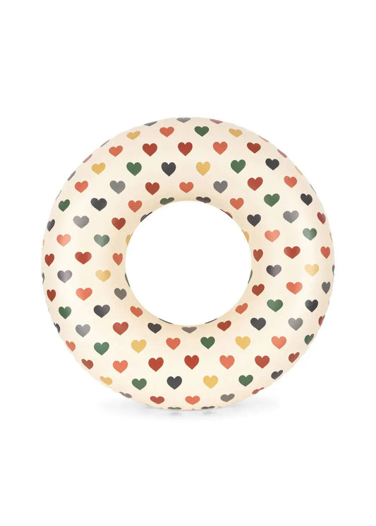 Junior Swim ring - Coeur coloré Konges Slojd