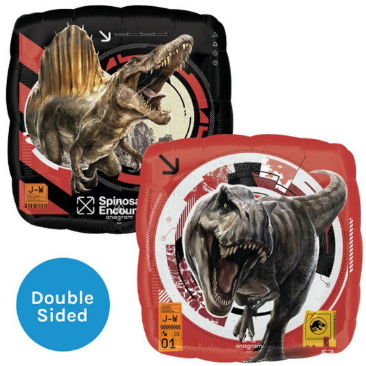 Jurassic World Rebirth Square Foil Balloon Oh yeah!