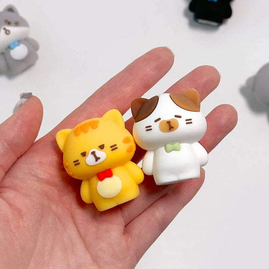 K-Wonderland - Cat Figure 3D Silicon Pencil Sharpener K-Wonderland