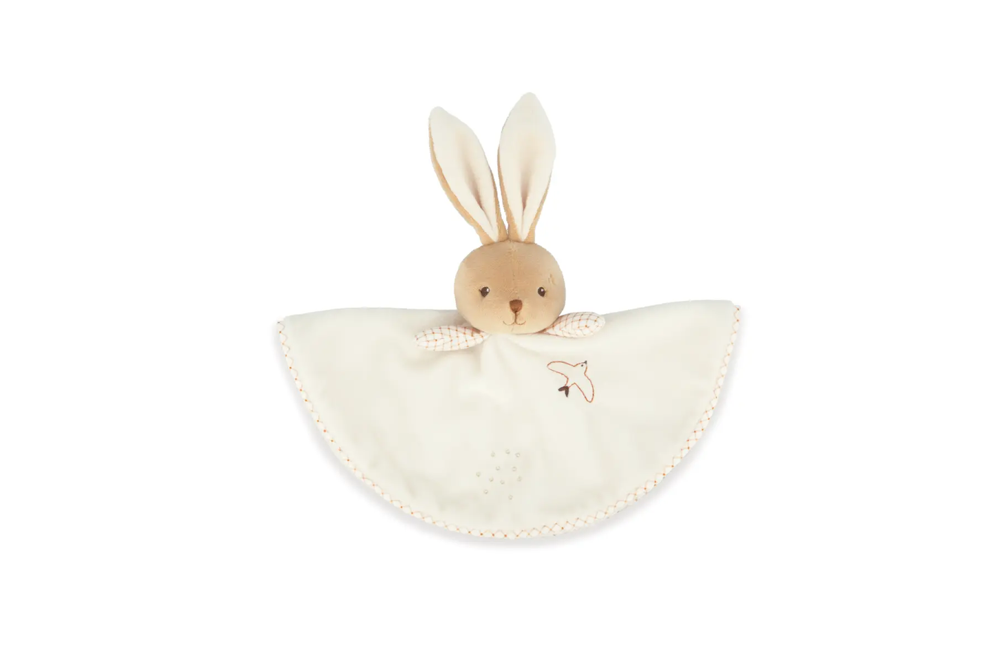 K214019  ROUND CREAM RABBIT SOFT TOY Kaloo