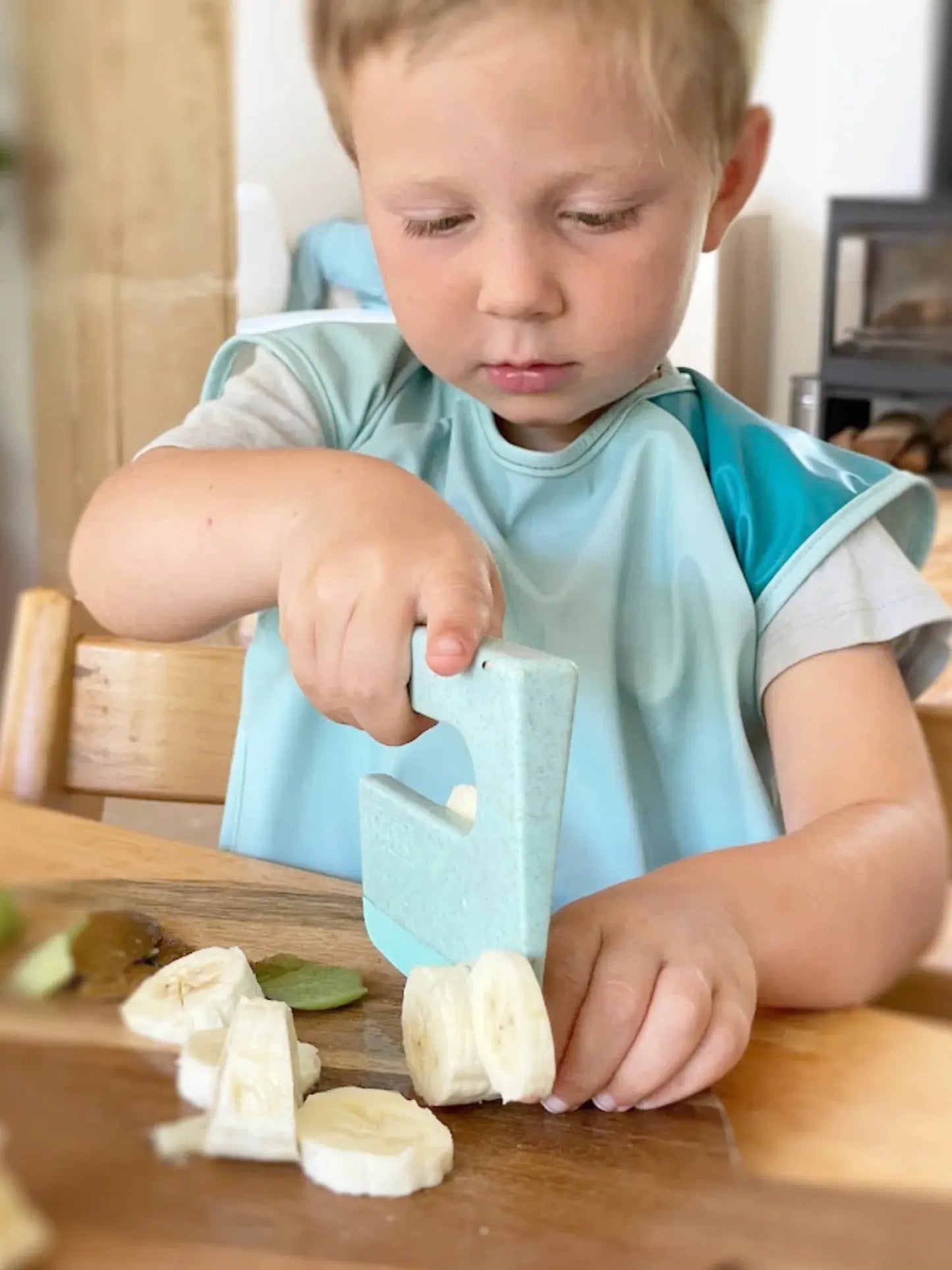 KLYV Kids knife Lime KNAG FA