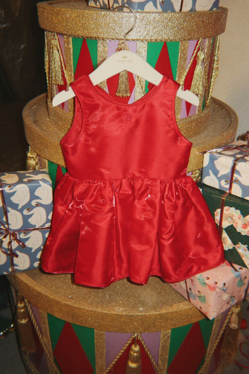 Bellis Dress - Barbados Cherry