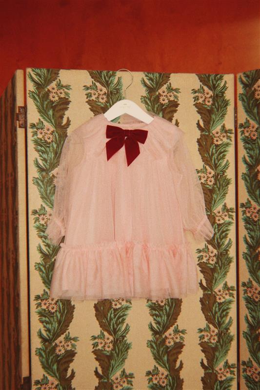 Bow Dress - Creole Pink