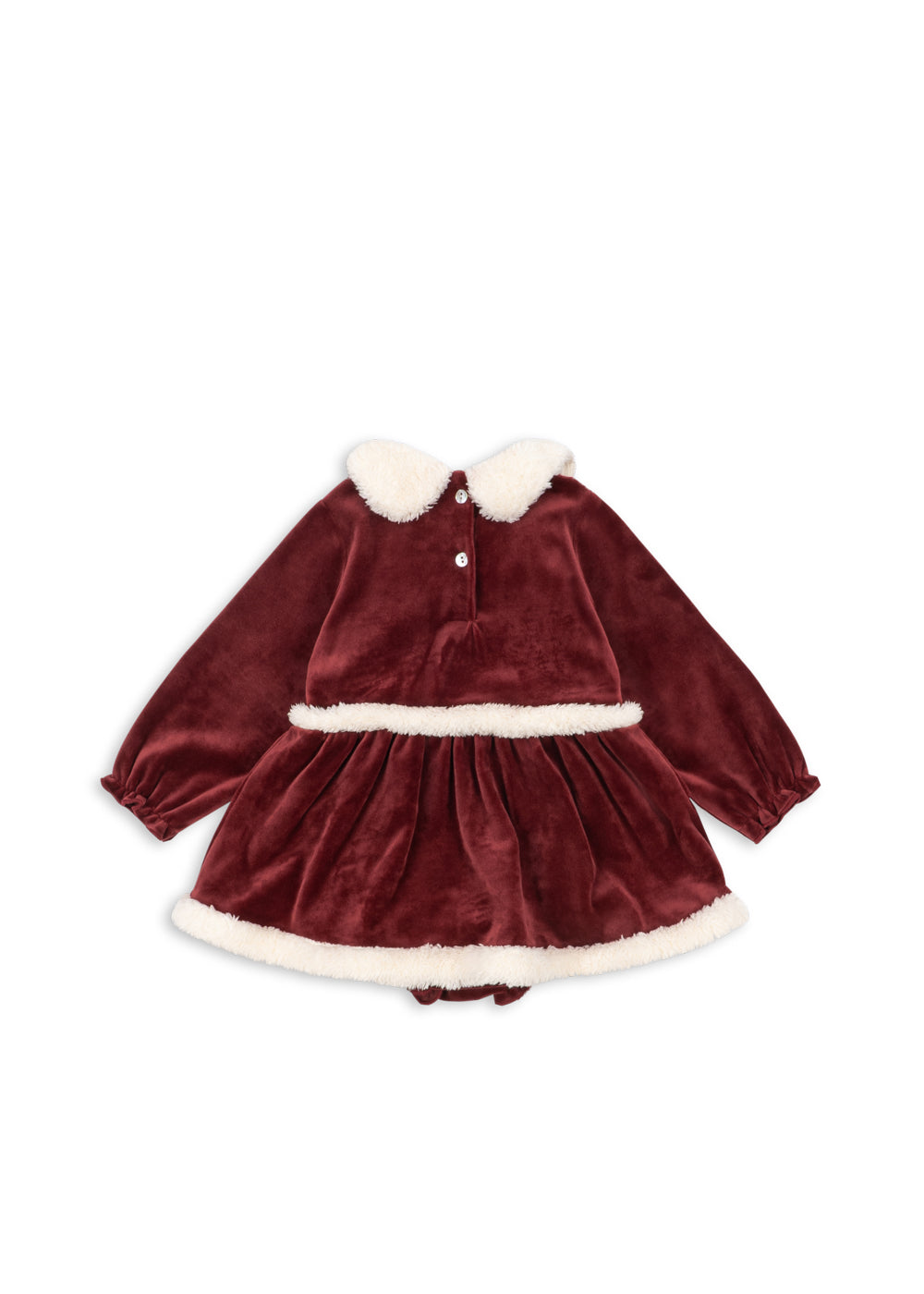Christmas Romper Dress - Red Dahlia