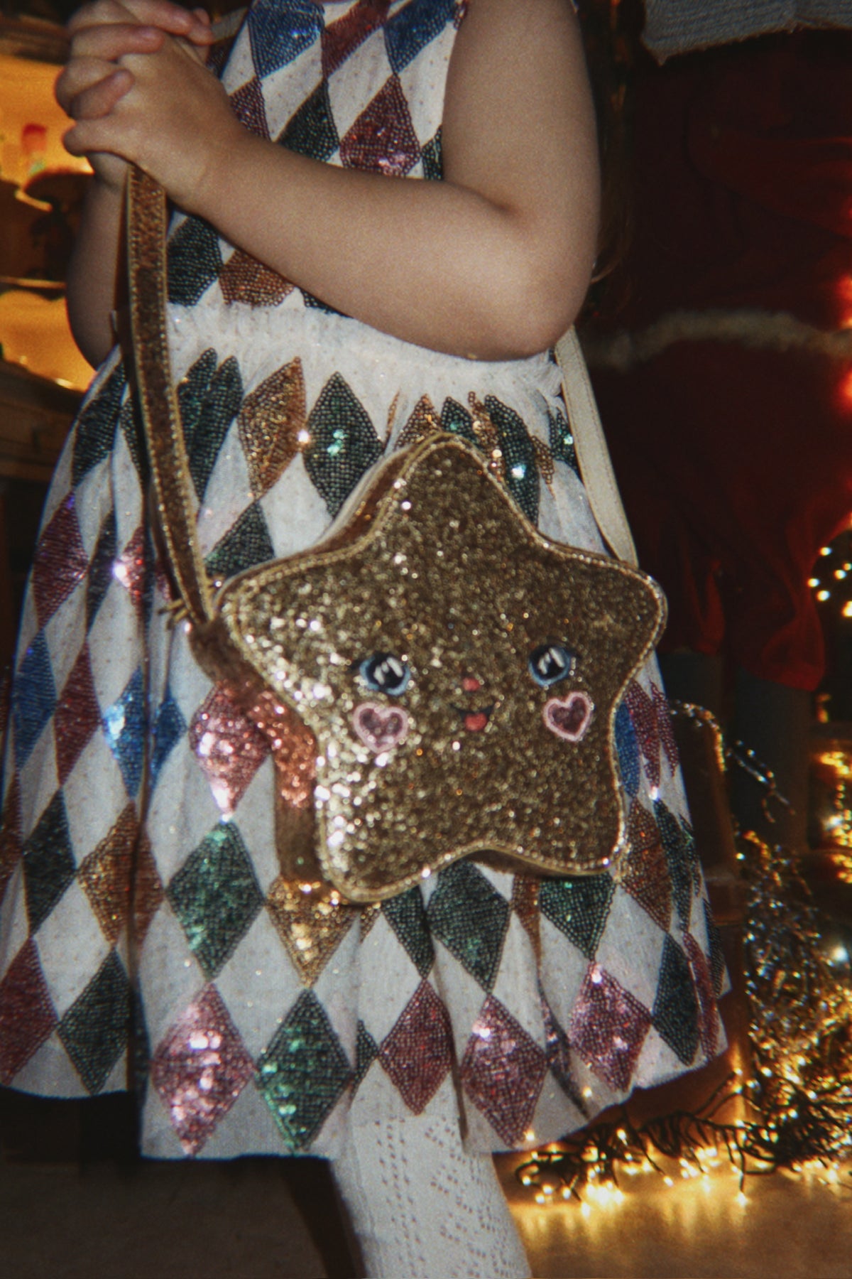 Tut Star Shoulder Bag - Gold