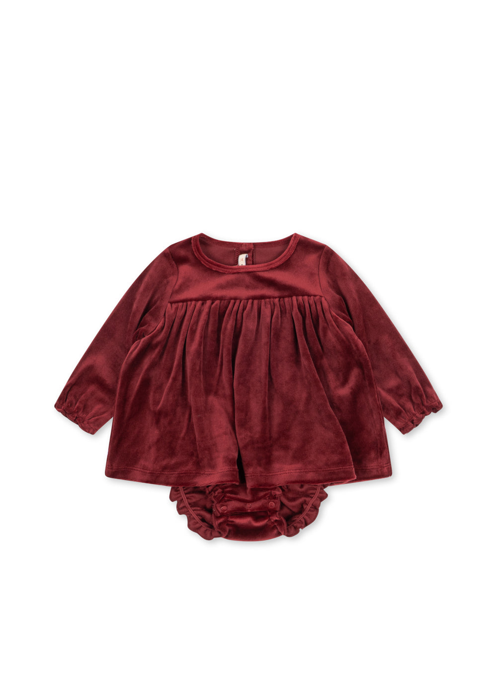 Jingle Romper Dress - Red Dahlia