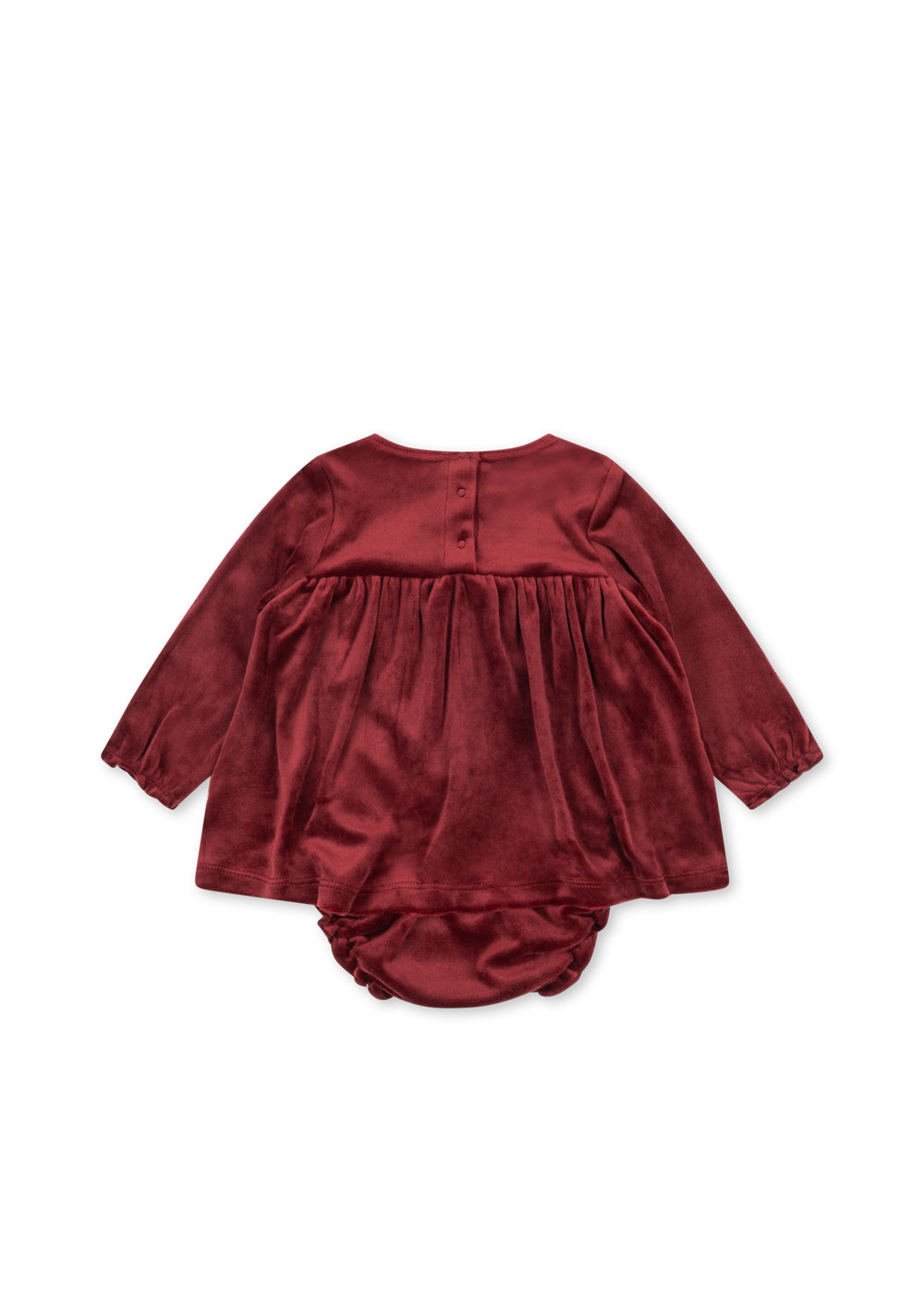 Jingle Romper Dress - Red Dahlia