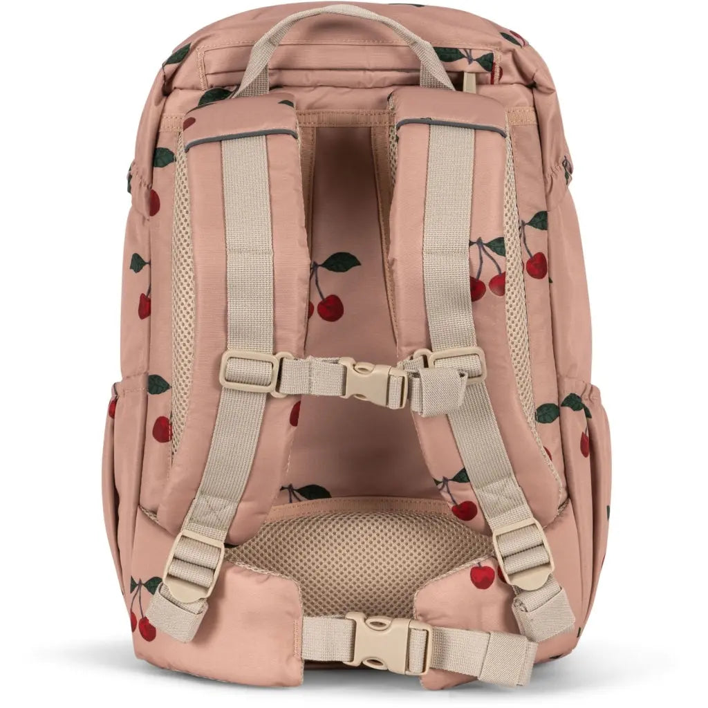 (KS100197)  CLOVER SCHOOLBAG -  MA GRANDE CERISE MAHOGANY Konges Slojd