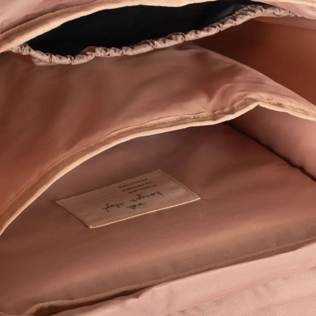 (KS100197)  CLOVER SCHOOLBAG -  MA GRANDE CERISE MAHOGANY Konges Slojd