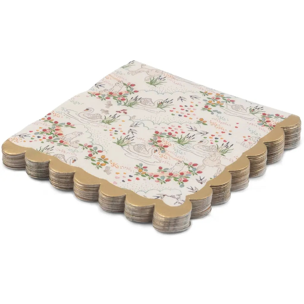 (KS100623) Party Set Swan Konges Slojd