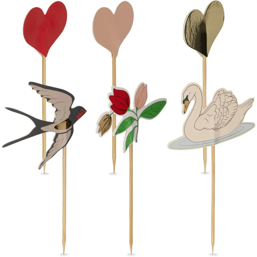 (KS100623) Party Set Swan Konges Slojd