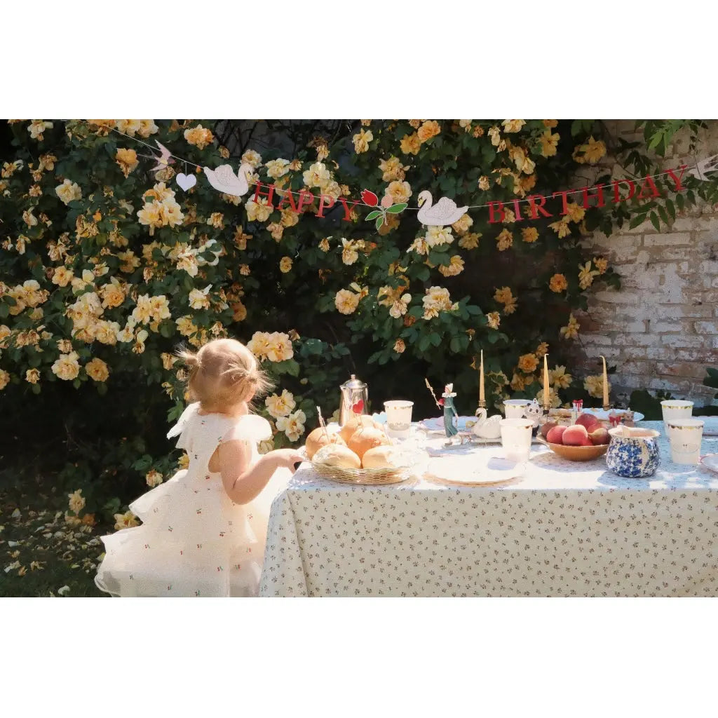 (KS100623) Party Set Swan Konges Slojd