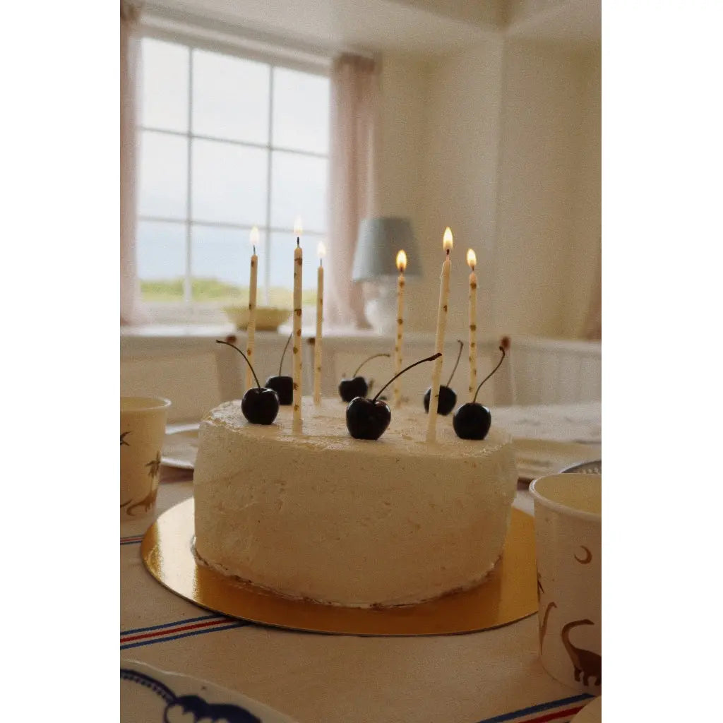 (KS100778) Birthday Candles print - Lemon Konges Slojd