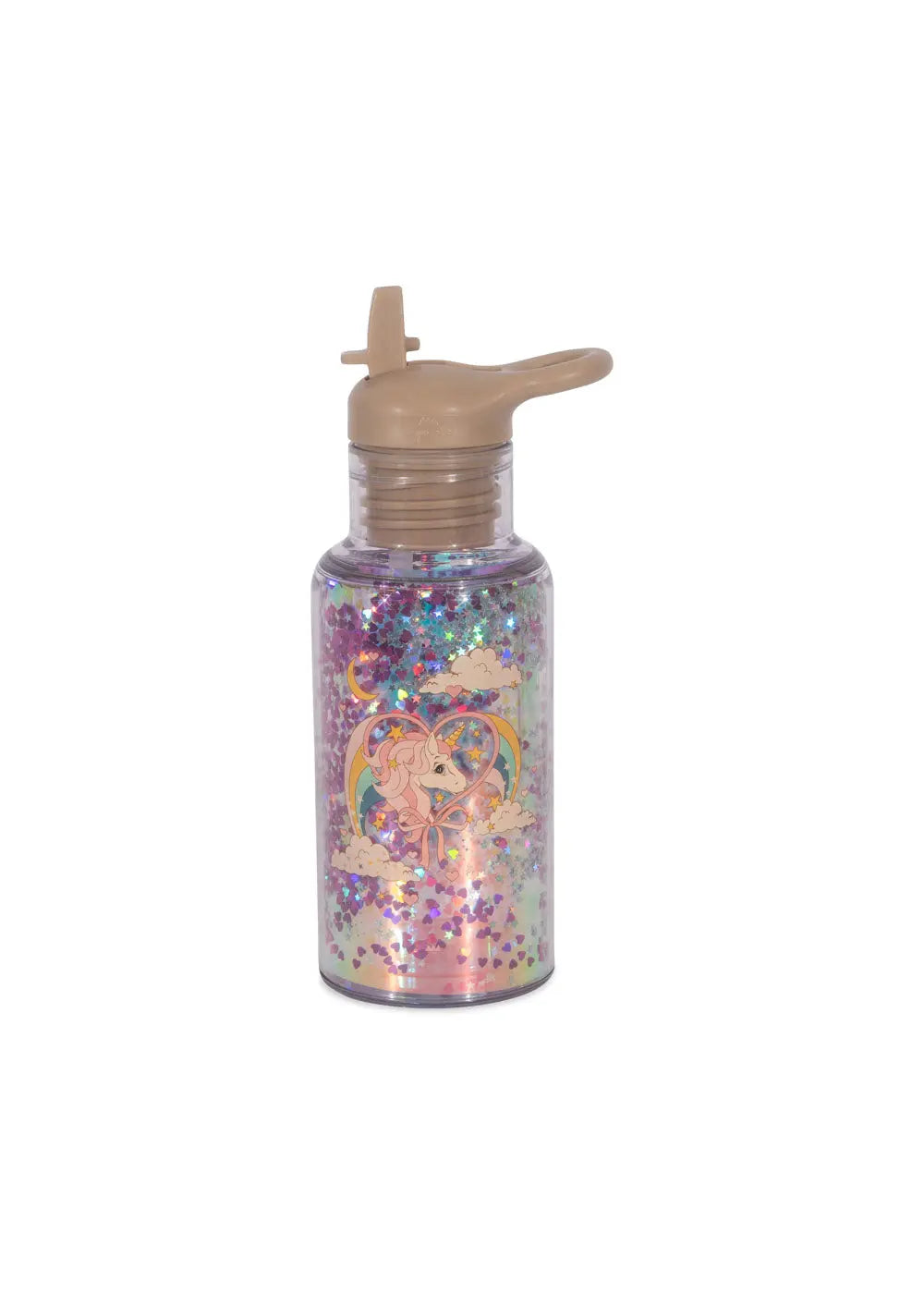 (KS101989) Glitter Bottle - Horn Stars Konges Slojd