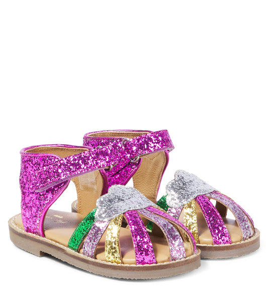KS102519 Sandal Rainbow - Flamingo Plume Konges Slojd
