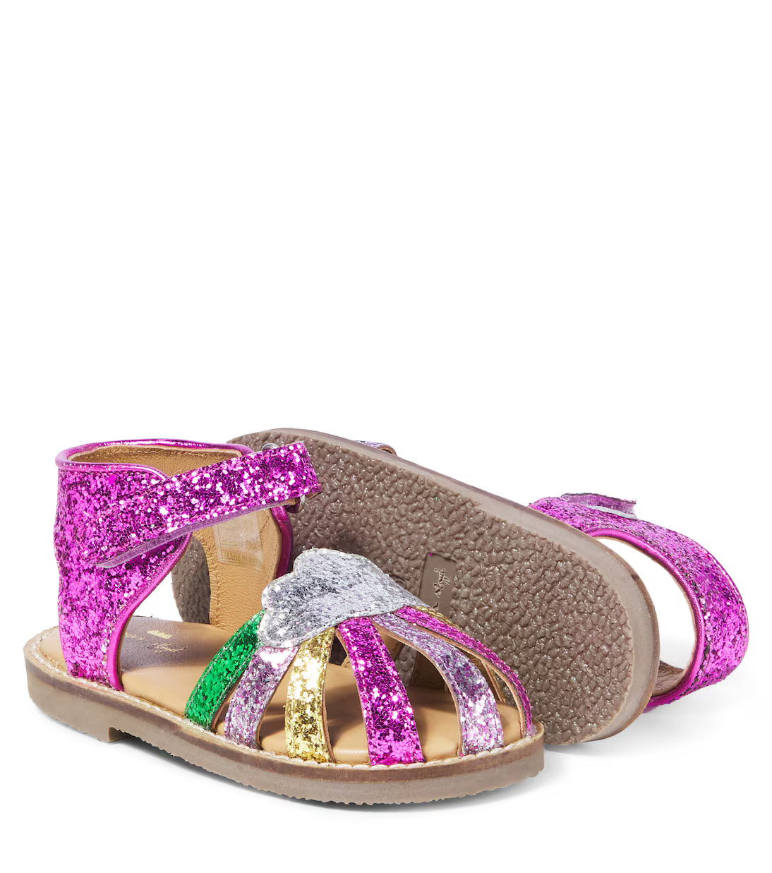 KS102519 Sandal Rainbow - Flamingo Plume Konges Slojd